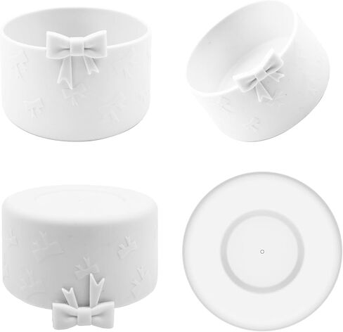 Bows Silicone Water Bottle Boot, Stanley Cup Accessories Anti-Slip Protective Sleeve for Water Bottle, Protector Sleeve Cover Boots for Stanley 40 30 oz with Handle in Kuwait