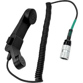 WODASEN Tactical Military Handheld PRC152 Speaker Mic H250 Handset with PTT Walkie-Talkie Microphone U-329 6-Pin Plug for Harris AN/PRC-148 & AN/PRC-152 Radio