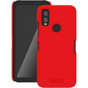 Case Compatible with Kyocera DuraSport 5G Phone Model C6930. Durable Slim Soft-Touch Shell Case for Your Kyocera DuraSport 5G C6930 Phone (Red)