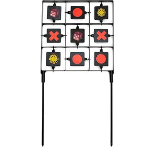 Bb Gun Targets,Shooting Targets,Slingshot Target,Metal,Bb Gun Target for Backyard,Automatic Reset,Square, Iron, Portable Design Suitable for Outdoor Shooting and Hunting Shooting,