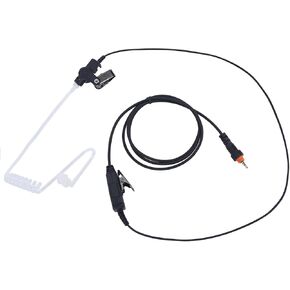 Earpiece for Motorola CLP Series - Works with CLP1010, CLP1040, CLP1060 Radios - Includes Built-in Mic for Clear Communication