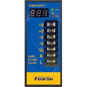 Industrial Switching Power Supply 24V 1.5A 35W, AC 110-240V to DC 24V, DIN Rail Mount, Highly efficient and Dual Output Power Conversion, for 3D Printer,Motor, Monitoring, Relay, Lighting Equipment