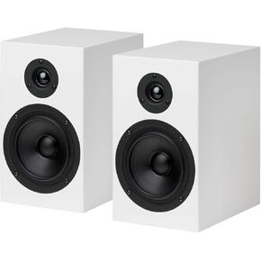 Pro-Ject Box - Speaker Box 5 - Piano Surround Audiophile Bookshelf Home Speaker, Set of 2, Black