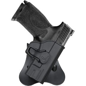 cavebear OWB Paddle Holster only for Springfield Armory XD-S 9MM/.40/.45 3.3" Barrel, XD-S Mod.2 3.3''Barrel,Polymer Outside Waistband Tactical Gun Holster,Right Hand
