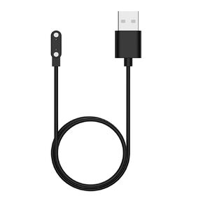 USB 2 Pin Smart Watch Charging Cable Zinc Alloy Adsorption Charging Data Cable for 7.62 Pitch Smart Watches and Children's Watch