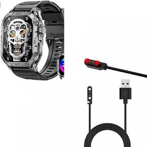 Magnetic Universal Charger for EIGIIS K63 Smart Watches, Compatible with K52/K55/K56/K57/K61/K63 Smartwatch, 2 Pin Magnetic Suction