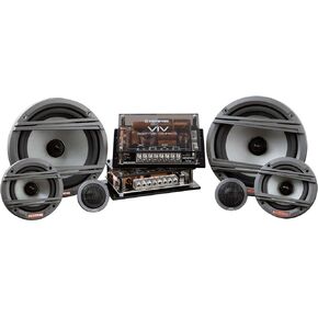 Memphis Audio VIV603CV2 6.5" Six Five Series 3-Way Component Speakers, Pair