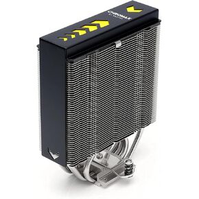 Noctua NH-U12S CPU Cooler with NA-HC1 chromax.Black.swap Heatsink Covers