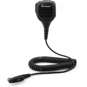 RT29 Shoulder Speaker Mic, Compatible with Ailunce HD1 HD2 HA1G, Retevis RT48 RT89 NR30 RB23, Motorola EX500 EX560 EX600 GP328 Plus GP344 Walkie Talkie with 3.5mm Audio Jack