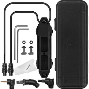 ACTIONUNION Tactical Pressure Switch Pro Stable Double Button Tactical TAPS Pro Switch Fits 20mm Picatinny Rail Mlock Rail and KeyMod Rail (Black - TAPS PRO)