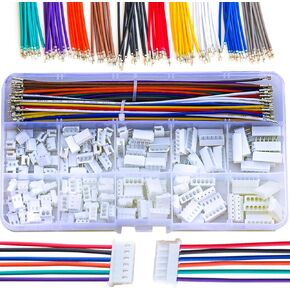 Jtsneru KK 2.54 5264 موصل مع 22AWG كابلات مسبقة ، متوافق مع MOLEX KK 254 2.54MM موصل 2P 3P 4P 5P 6P 5264 الإسكان (JTS-5264)