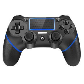 Wireless Controller Gamepad for PS4/PS4 Slim/PS4 pro/PC with USB Charge Cable with Dual Vibration, Clickable Touchpad, Audio Function, Light Bar and Anti-Slip [playstation_4]…