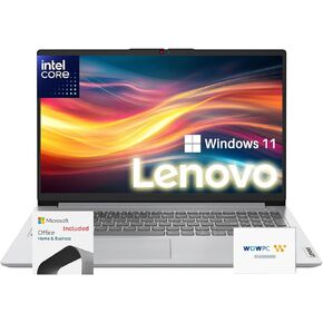 Lenovo Premium Series IdeaPad Laptop for Student & Business | Latest Model | 36GB RAM | 1.1TB SSD | 1 Year Office 365 w/ 1TB Cloud Storage | Intel Core | 15.6" | Win 11 Pro | w/WOWPC Recovery USB