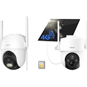 ARENTI Security Camer System: 4MP PTZ Wired 5GHz/2.4GHz WiFi+Solar 4G LTE Cellular Security Camera Outdoor Wireless