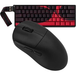 Epomaker Aula Win60 هو لوحة مفاتيح مغناطيسية سلكية 60 ٪ مع تشغيل قابلة للتعديل+Aula SC800 Mouse Wireless Gaming Mouse