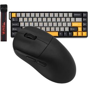 epomaker aula win68 هو لوحة مفاتيح مغناطيسية مع تشغيل قابلة للتعديل+aula sc800 mouse اللاسلكي