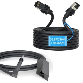 Starlink Gen2 Ethernet Adapter and 32.8FT/10M Starlink Gen3 Cable