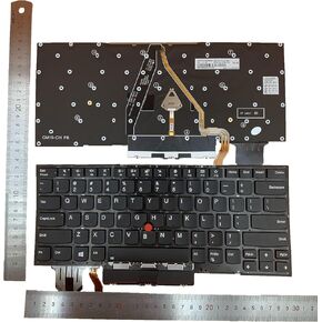 Replacement US with Pointing with Backlight Keyboard for Lenovo ThinkPad X1 Carbon Gen 7th 2019, ThinkPad X1 Carbon Gen 8th 2020 Laptop, ThinkPad X1 Yoga Gen 4 2019 & X1 Yoga Gen 5 2020