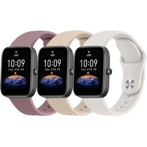 نطاقات Meliya متوافقة مع Bip 3 Pro / Bip 3 / Bip U Pro / Bip U / Bip S / Bip Lite / Bip S Lite Bands ، 20mm Silic Silicone Quick-Release Bradablings for Amazfit GTS 4 / GTS 4 mini / gts 3 / gts 2e / gts 2 mini / gtr 42 mm