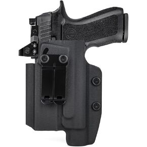 Sig P320 Holster with Light - IWB Holster for Sig Sauer P320 Compact M18 Carry with Streamlight TLR1/ TLR-1 HL/TLR-1S Flashlight - Red Dot Optics Cut - Appendix Carry Holster for Concealed Carry