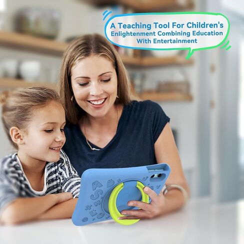Kids Tablet, 10.1 inch Android 14 Tablet for Kids. 8-Core 12GB+128GB ROM. Parental Control Pre-Installed iWawa Learning Game Software, GMS Certified, BT,WiF, FM, Google Kids Space in Saudi Arabia