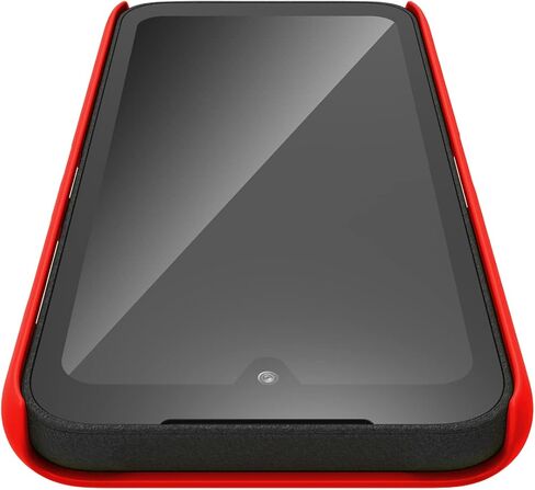 حالة متوافقة مع Kyocera Durasport 5G Phone Model C6930. علبة قذيفة متينة ناعمة لللمس الناعم للهاتف Kyocera Durasport 5G C6930 (أحمر) in Kuwait