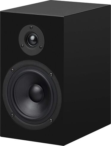Pro-Ject Box - Speaker Box 5 - Piano Surround Audiophile Bookshelf Home Speaker, Set of 2, Black in Saudi Arabia