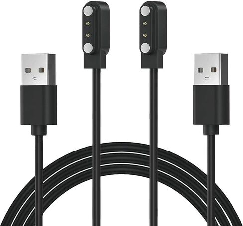 [2-Pack] for Mikego IDW25 Smart Watch Charger Magnetic Charging Cable Replacement in Saudi Arabia