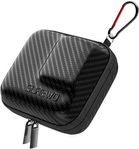 SUREWO Surface-Waterproof Carrying Case Compatible with GoPro Hero 11/10/9/8/7/(2018)/6/5 Black,DJI Osmo Action,AKASO/Campark/YI Action Camera and More (Medium) in Kuwait