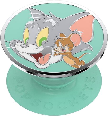 ​​​​مقبض هاتف من PopSockets مزود بمسند قابل للتوسيع، وPopOut، وTom and Jerry - PopOut Cheese'd Tom in Kuwait