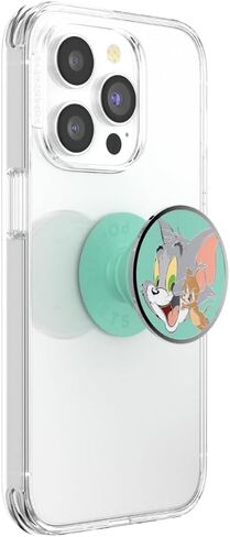 ​​​​مقبض هاتف من PopSockets مزود بمسند قابل للتوسيع، وPopOut، وTom and Jerry - PopOut Cheese'd Tom in Kuwait