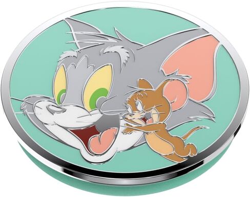 ​​​​مقبض هاتف من PopSockets مزود بمسند قابل للتوسيع، وPopOut، وTom and Jerry - PopOut Cheese'd Tom in Kuwait
