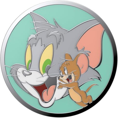 ​​​​مقبض هاتف من PopSockets مزود بمسند قابل للتوسيع، وPopOut، وTom and Jerry - PopOut Cheese'd Tom in Kuwait