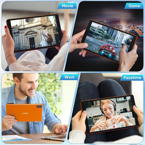 تابلت 8 بوصة، هيكل معدني معالج ثماني النواة Andriod 14 Tablet، ذاكرة وصول عشوائي 8(3+5) جيجابايت، بطارية 4000 مللي أمبير في الساعة، تخزين 64 جيجابايت، كابل شحن 6 أقدام، منفذ Typc-C معزز، محول شحن 10 وات، مكبرات صوت مزدوجة، وردي in Saudi Arabia
