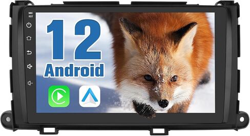 أندرويد 13 راديو السيارة ستيريو لتويوتا سيينا 2004-2010 CarPlay Andriod Auto 2G + 32G مع SWC WiFi GPS Navigation DSP Bluetooth FM in Saudi Arabia