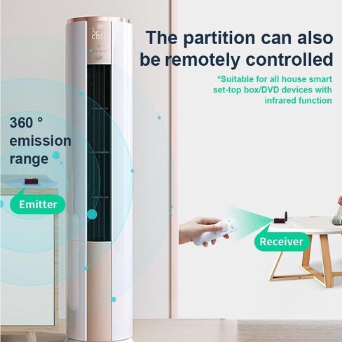 Wireless Repeater System Small Size Infrared Wireless Repeater System - Smart Home Multiple Centralized Small Size Receiver Extender (180° Remote Control) in Kuwait