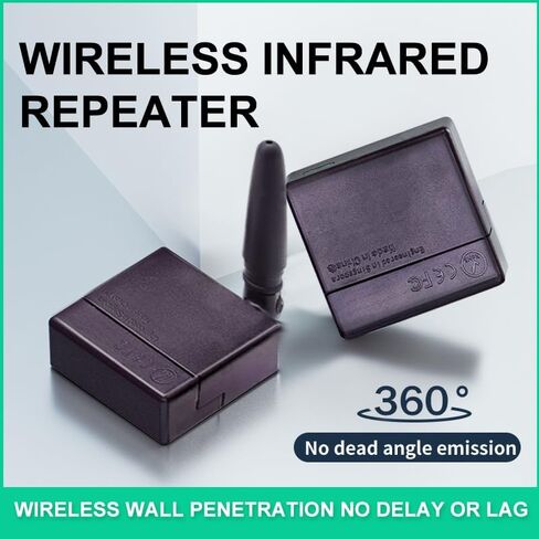 Wireless Repeater System Small Size Infrared Wireless Repeater System - Smart Home Multiple Centralized Small Size Receiver Extender (180° Remote Control) in Kuwait