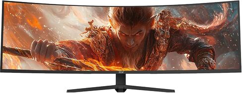 32" Curved FHD 1080p Gaming Monitor Up to 240Hz,1500R 1ms 99% sRGB AMD FreeSync Premium,2 x HDMI 2.0|2 x Dp1.4,Machine Black in Saudi Arabia