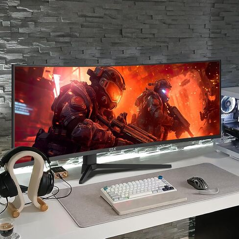 32" Curved FHD 1080p Gaming Monitor Up to 240Hz,1500R 1ms 99% sRGB AMD FreeSync Premium,2 x HDMI 2.0|2 x Dp1.4,Machine Black in Saudi Arabia