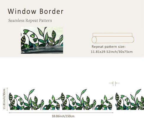 funlife Original Hand-Drawn Stained Glass Window Film, Double-Sided Static Cling Window Cling, Non-Adhesive Glass Windows Combos Decal Decor for Glass Door, Medium Blue Birds in Kuwait