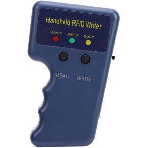Proximity Card Copier Writer 125Khz, Handheld Smart Card Duplicator with 5 T5577 Cards and 5 T5577 Keychains Included