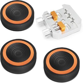 Astromania Premium Dovetail Clamp - Bundle with - Anti-Vibration Suppression Pads Telescope Mounts