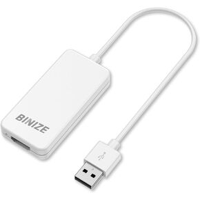 BINIZE Car TV Converter & HDMI Multimedia Adapter - Plug & Play Streaming Hub for TV Sticks, Gaming Consoles, & More - Compatible with 800+ CarPlay Vehicles Only Support Cars with OEM Wired CarPlay
