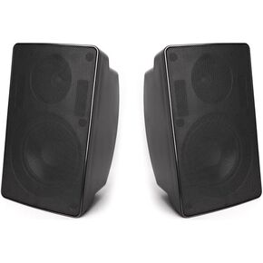Pure Resonance Audio S6 6.5" Outdoor Surface Mount Loudspeaker (2-Pack, Black)