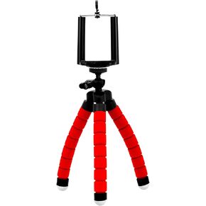 Conext Link Universal Adjustable Octopus Tripod Stand Phone Holder for iPhone Camera (Blue)