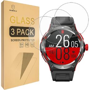 Mr.Shield Screen Protector compatible with KT76 1.53" [Tempered Glass] [3-PACK] [Japan Glass with 9H Hardness]