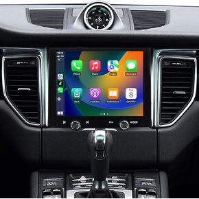 Car Radio for Porsche Macan 2011-2016 Stereo Radio Replacement Upgrade Wireless carplay Android Auto 8.4-Inch IPS Touch Screen AHD Backup Camera 4G WiFi SWC DSP PCM3.1