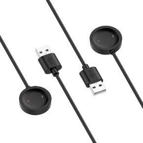 FitTurn Compatible with Mibro X1/Color/Lite Charger Charging Cable Cord Dock-2 Pack 3.3FT Replacement Charging Cradle Adapter Dock for Mibro X1/Color/Lite Smartwatch