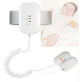 Bed wetting Alarm for Boys/Girls with Vibrating Pad and Loud Sound,Bedwetting Alarm System, USB Rechargeable, 3 Reminder Modes for Older, Adults (Orange)