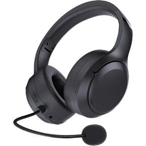 Dual Mode Ear Monitor Headset, Student Kid Headphones, Wireless Earphones with Mic, 40H Playtime, 3.5mm Wired Jack for Kid Recite Learning Sing for Children/Teens/Boys/Girls/Kindle/Tablet